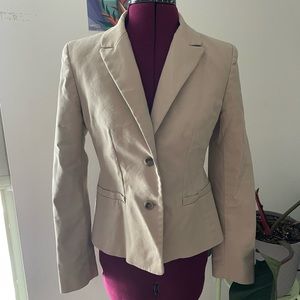 Tan office blazer camel super cute
